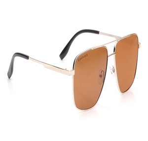 Image 2 of Brown Navigator Polarized Sunglasses for Men from Fastrack Available at Titan Eye+