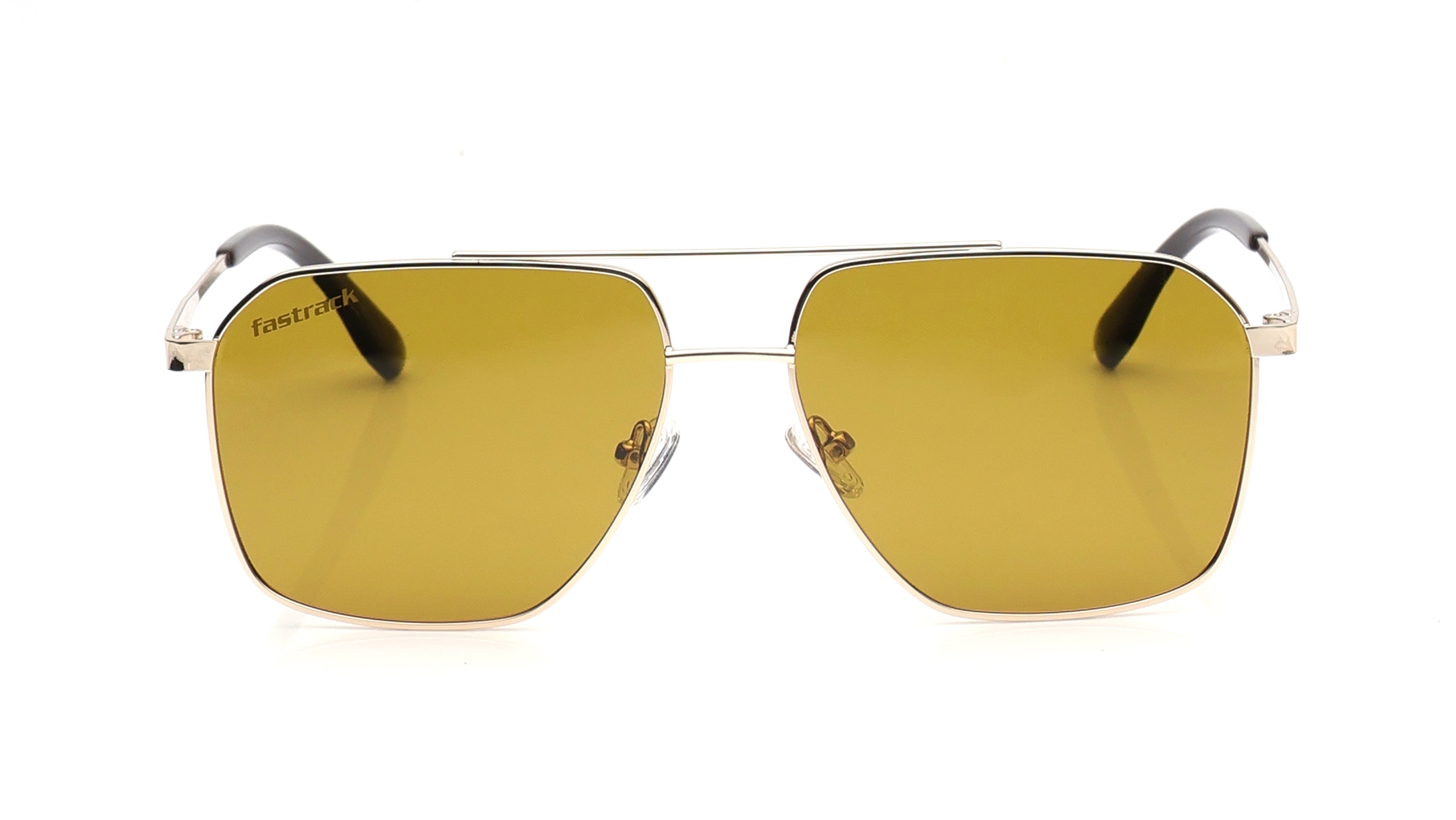 Image 1 of Yellow Navigator Polarized Sunglasses for Men from Fastrack Available at Titan Eye+