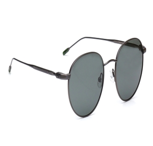 Image 2 of Grey Round Polarized Sunglasses for Men from Fastrack Available at Titan Eye+