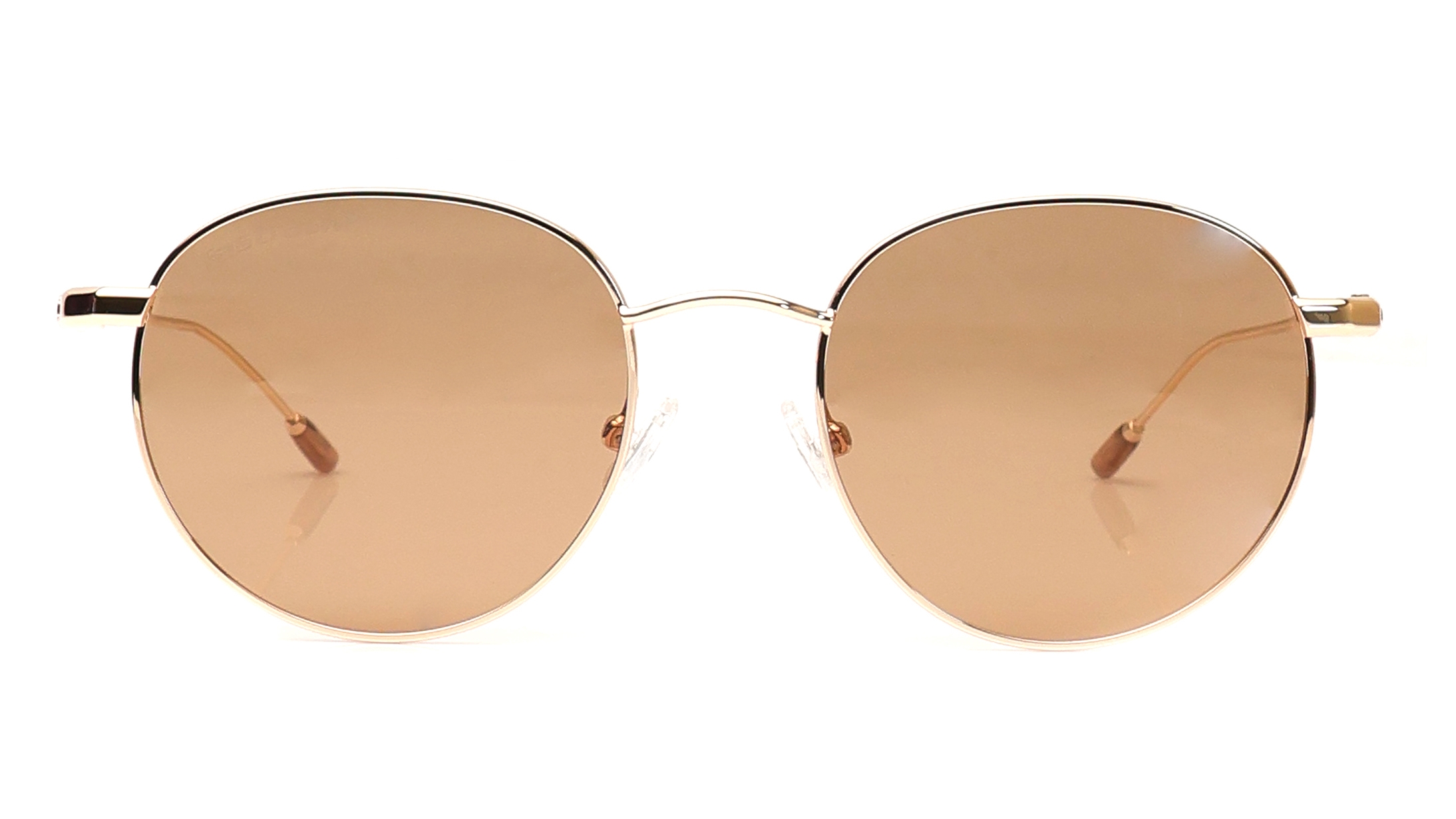 Image 1 of Brown Round Polarized Sunglasses for Men from Fastrack Available at Titan Eye+