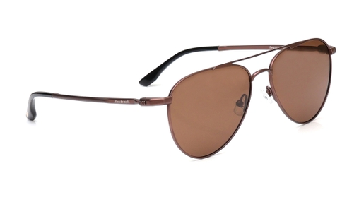 Image 2 of Brown Aviator Polarized Sunglasses for Men from Fastrack Available at Titan Eye+