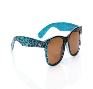 Image 2 of Brown Wayfarer Polarized Sunglasses for Men and Women from Fastrack Available at Titan Eye+