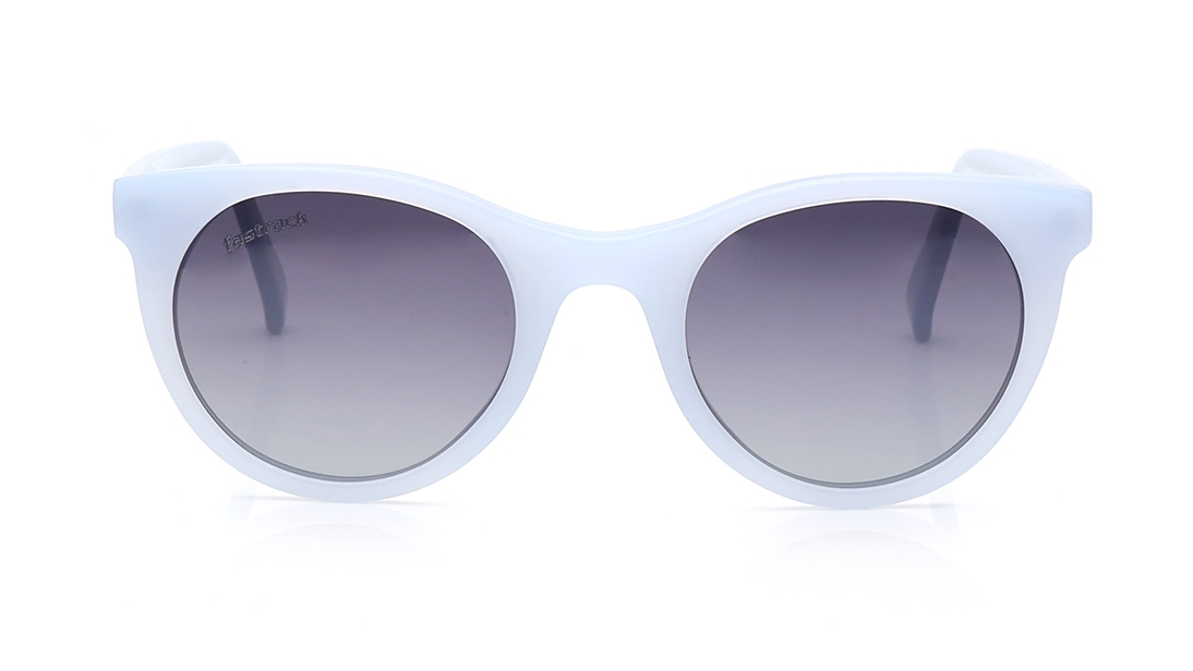 Image 1 of Grey Round Polarized Sunglasses for Women from Fastrack Available at Titan Eye+
