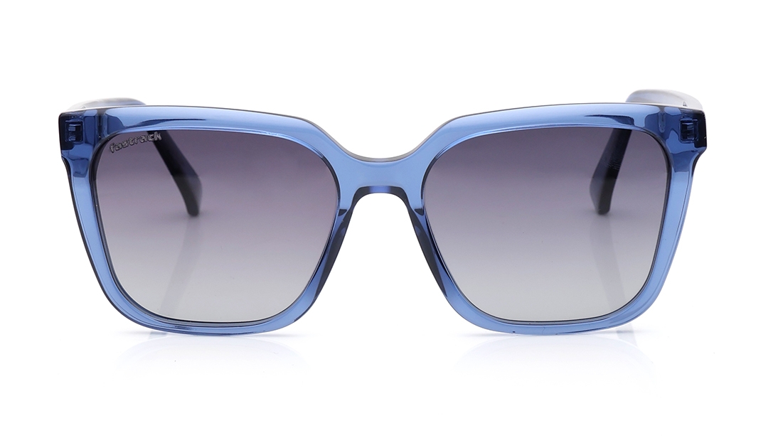Image 1 of Grey Square Polarized Sunglasses for Men from Fastrack Available at Titan Eye+