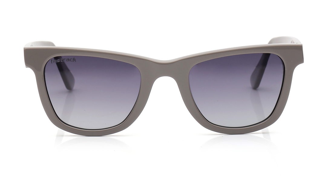 Image 1 of Grey Wayfarer Polarized Sunglasses for Men from Fastrack Available at Titan Eye+