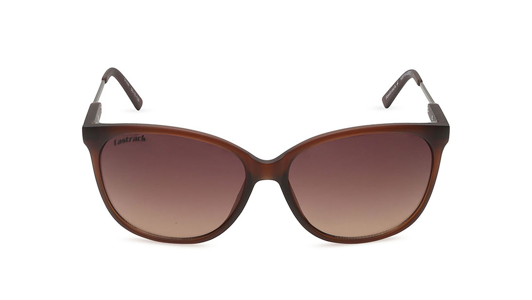 Image 1 of Brown Butterfly Sunglasses for Men from Fastrack Available at Titan Eye+