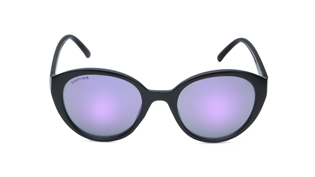 Image 1 of Purple CatEye Sunglasses for Women from Fastrack Available at Titan Eye+