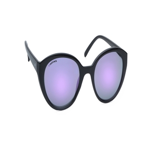 Image 2 of Purple CatEye Sunglasses for Women from Fastrack Available at Titan Eye+