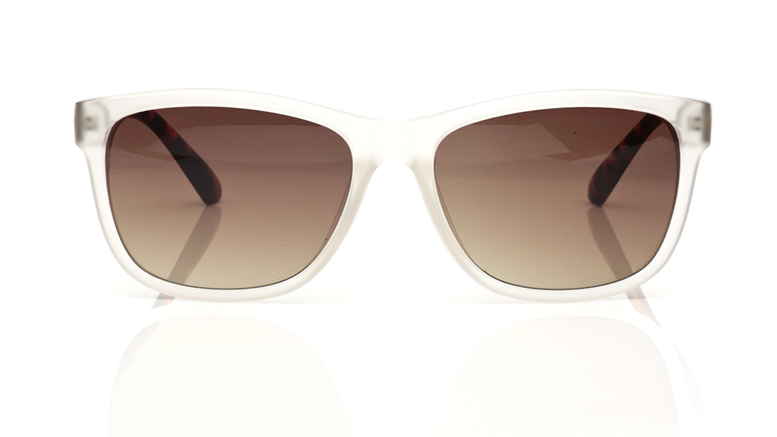 Image 1 of Brown Wayfarer Sunglasses for Men from Fastrack Available at Titan Eye+