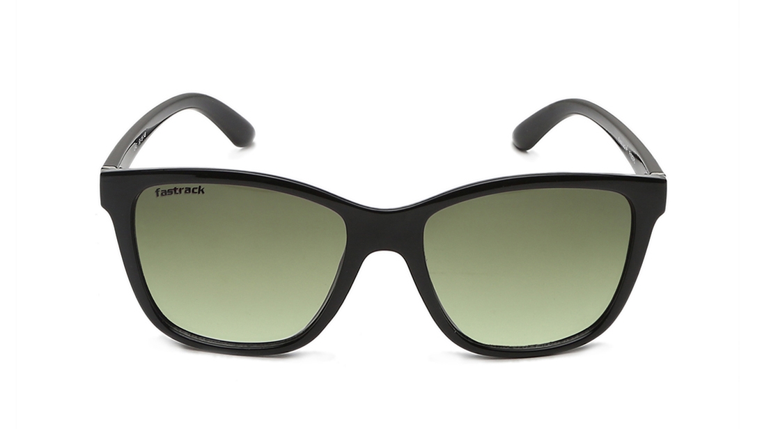 Image 1 of Green Wayfarer Sunglasses for Men from Fastrack Available at Titan Eye+