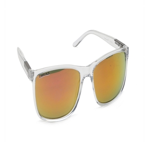 Image 2 of Orange Square Sunglasses for Men from Fastrack Available at Titan Eye+
