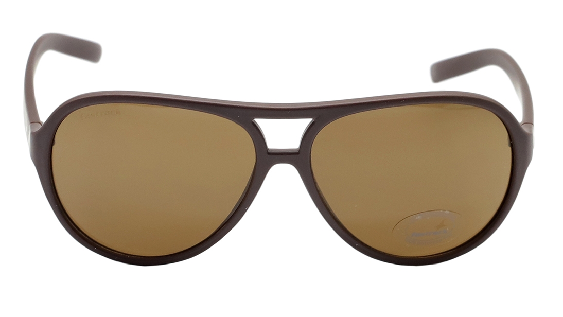 Image 1 of Brown Aviator Sunglasses for Men from Fastrack Available at Titan Eye+