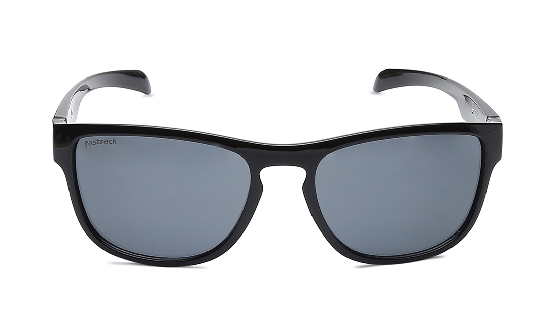 Image 1 of Grey Square Sunglasses for Men from Fastrack Available at Titan Eye+