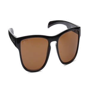 Image 2 of Brown Square Sunglasses for Men from Fastrack Available at Titan Eye+