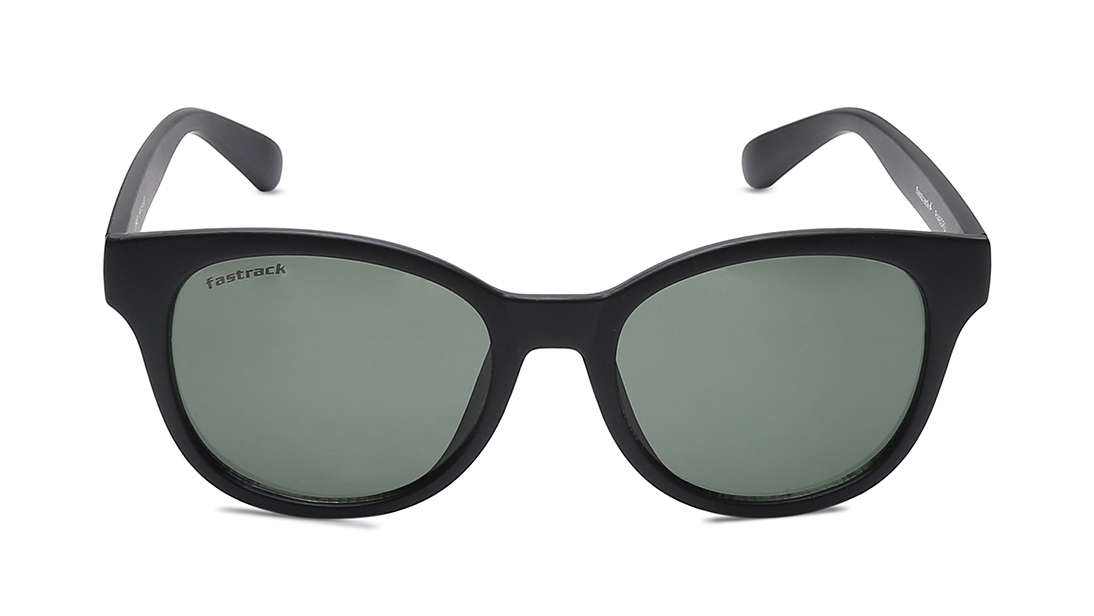 Image 1 of Green Wayfarer Sunglasses for Men from Fastrack Available at Titan Eye+
