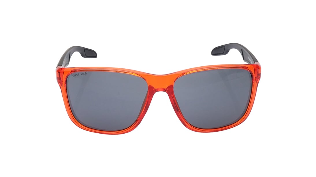 Image 1 of Grey Wayfarer Sunglasses for Men and Women from Fastrack Available at Titan Eye+