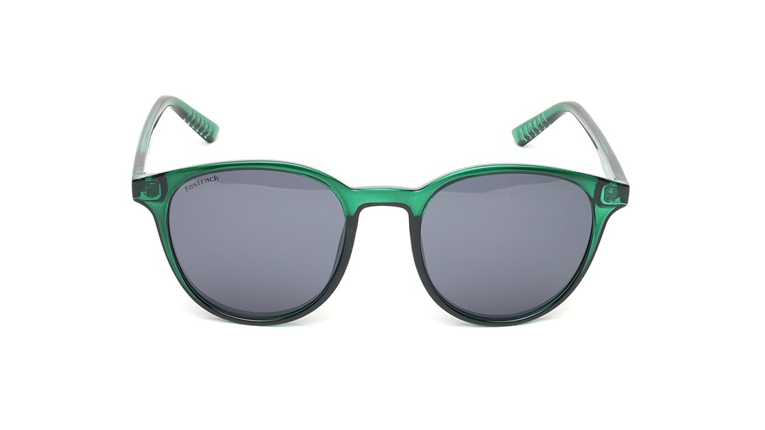 Image 1 of Grey Round Sunglasses for Men and Women from Fastrack Available at Titan Eye+