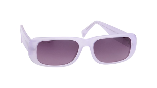 Image 2 of Purple Rectangle Polarized Sunglasses for Men and Women from Fastrack Available at Titan Eye+