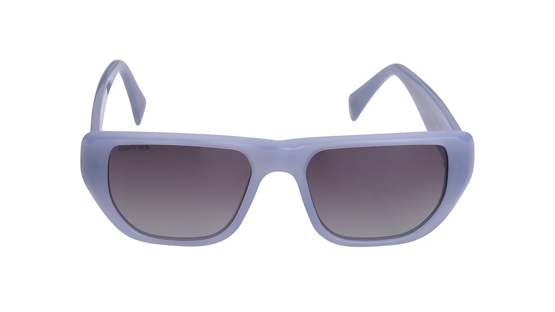 Image 1 of Grey Rectangle Polarized Sunglasses for Men and Women from Fastrack Available at Titan Eye+