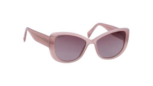 Image 2 of Purple CatEye Polarized Sunglasses for Women from Fastrack Available at Titan Eye+