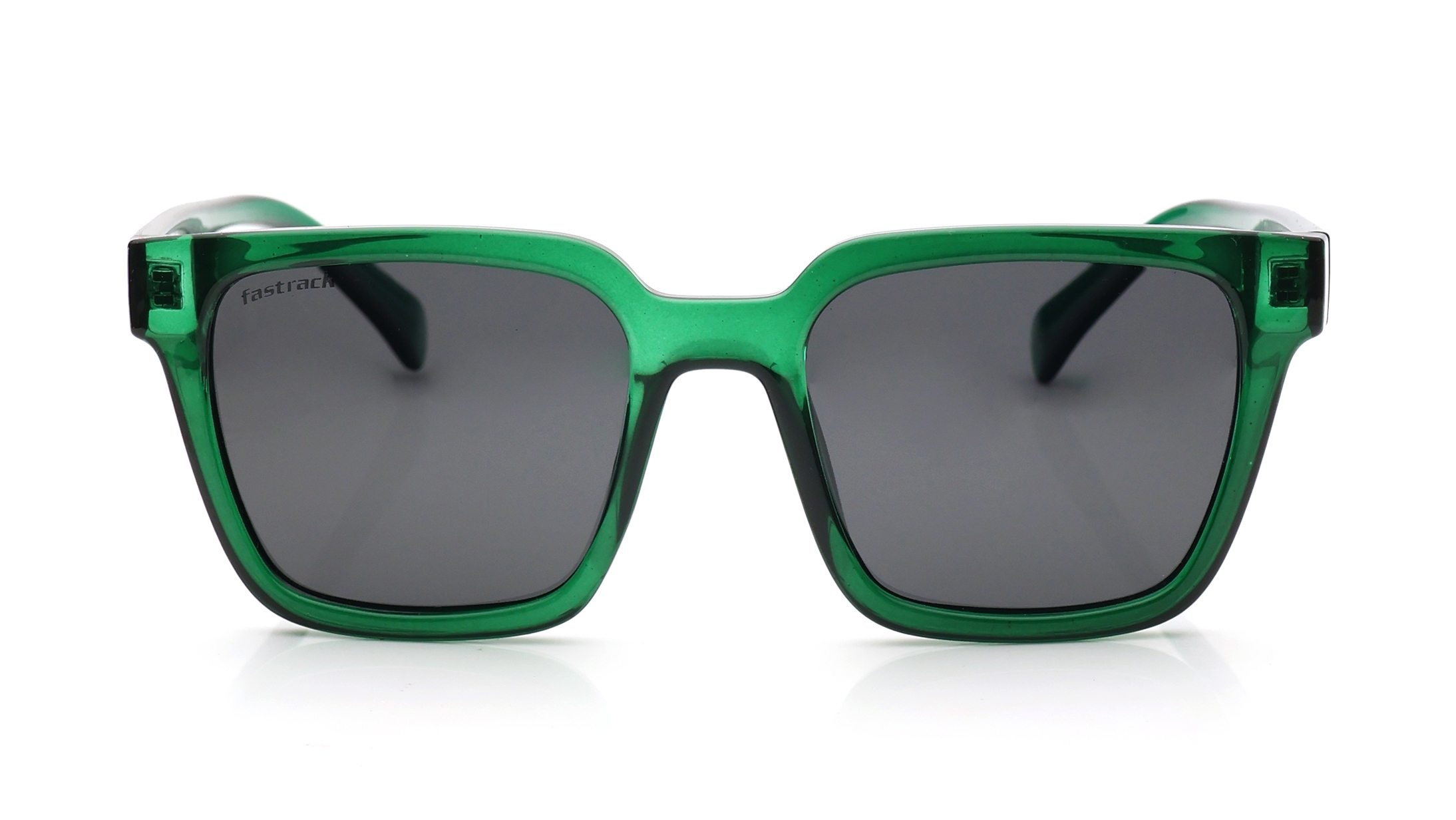 Image 1 of Black Wayfarer Polarized Sunglasses for Men and Women from Fastrack Available at Titan Eye+