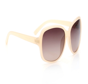 Image 2 of Brown Oval Polarized Sunglasses for Women from Fastrack Available at Titan Eye+