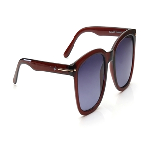 Image 2 of Black Square Polarized Sunglasses for Men and Women from Fastrack Available at Titan Eye+