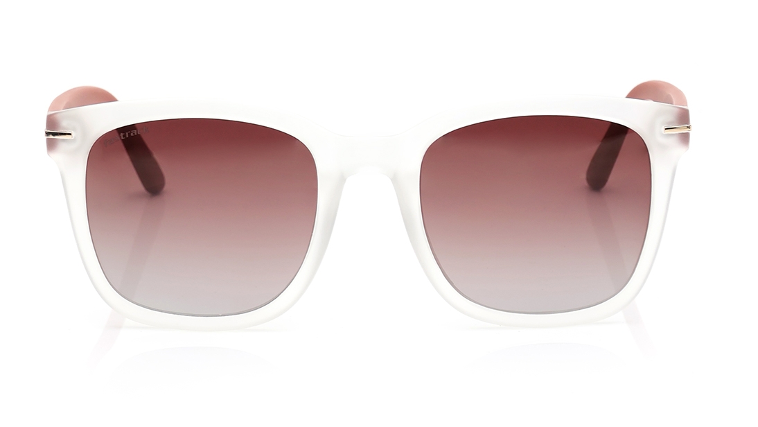 Image 1 of Purple Square Polarized Sunglasses for Men and Women from Fastrack Available at Titan Eye+