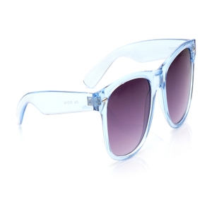 Image 2 of Purple Wayfarer Sunglasses for Men and Women from Tees By Fastrack Available at Titan Eye+