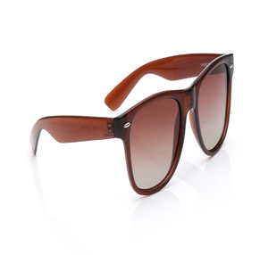 Image 2 of Brown Wayfarer Polarized Sunglasses for Men and Women from Tees By Fastrack Available at Titan Eye+