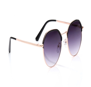 Image 2 of Purple Round Sunglasses for Men and Women from Tees By Fastrack Available at Titan Eye+