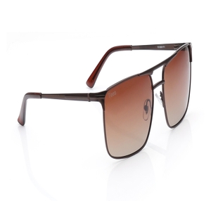 Image 2 of Brown Navigator Polarized Sunglasses for Men and Women from Tees By Fastrack Available at Titan Eye+