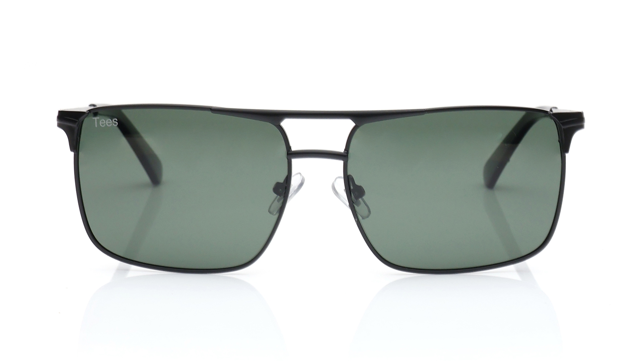 Image 1 of Green Navigator Polarized Sunglasses for Men and Women from Tees By Fastrack Available at Titan Eye+