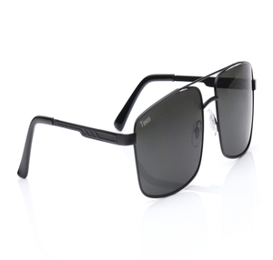 Image 2 of Grey Navigator Sunglasses for Men and Women from Tees By Fastrack Available at Titan Eye+