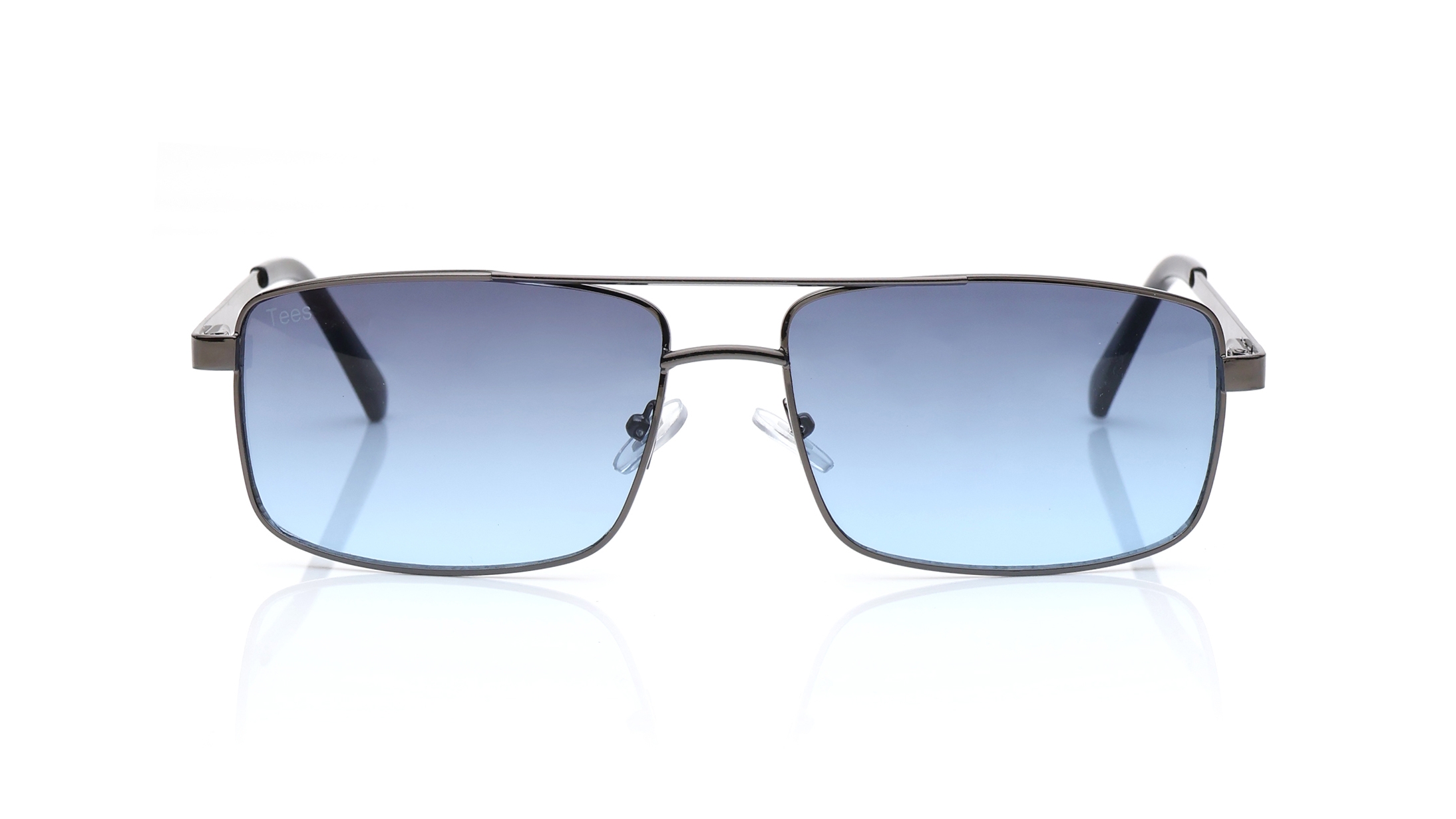 Image 1 of Blue Navigator Sunglasses for Men and Women from Tees By Fastrack Available at Titan Eye+