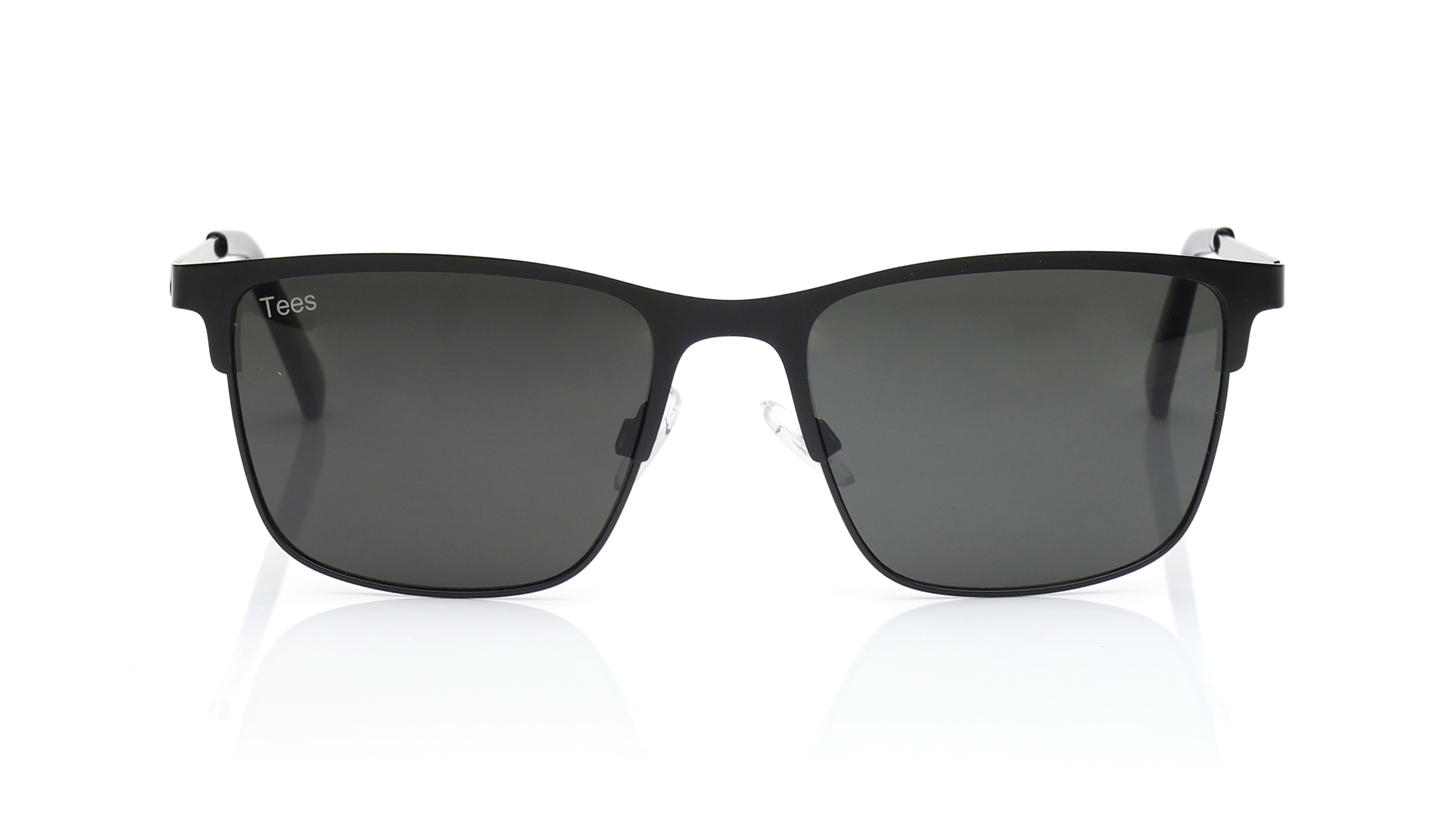 Image 1 of Black Wayfarer Sunglasses for Men and Women from Tees By Fastrack Available at Titan Eye+