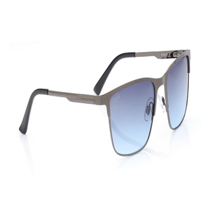 Image 2 of Grey and Blue Wayfarer Sunglasses for Men and Women from Tees By Fastrack Available at Titan Eye+