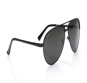 Image 2 of Grey Aviator Sunglasses for Men and Women from Tees By Fastrack Available at Titan Eye+