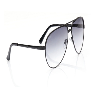 Image 2 of Grey Aviator Sunglasses for Men and Women from Tees By Fastrack Available at Titan Eye+
