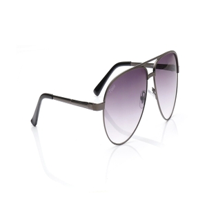 Image 2 of Grey Aviator Sunglasses for Men and Women from Tees By Fastrack Available at Titan Eye+