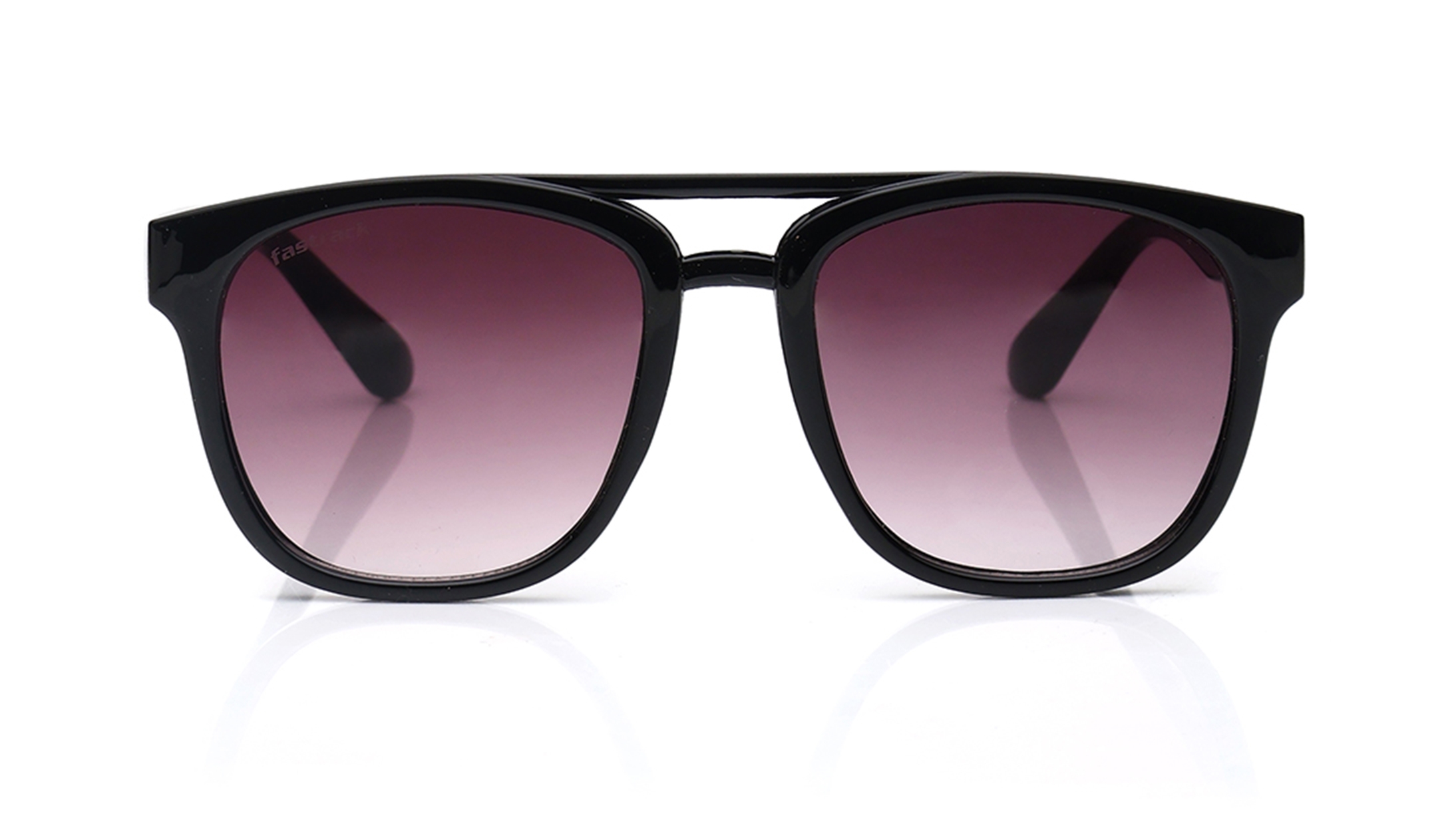 Image 1 of Purple Navigator Sunglasses for Women from Fastrack Available at Titan Eye+