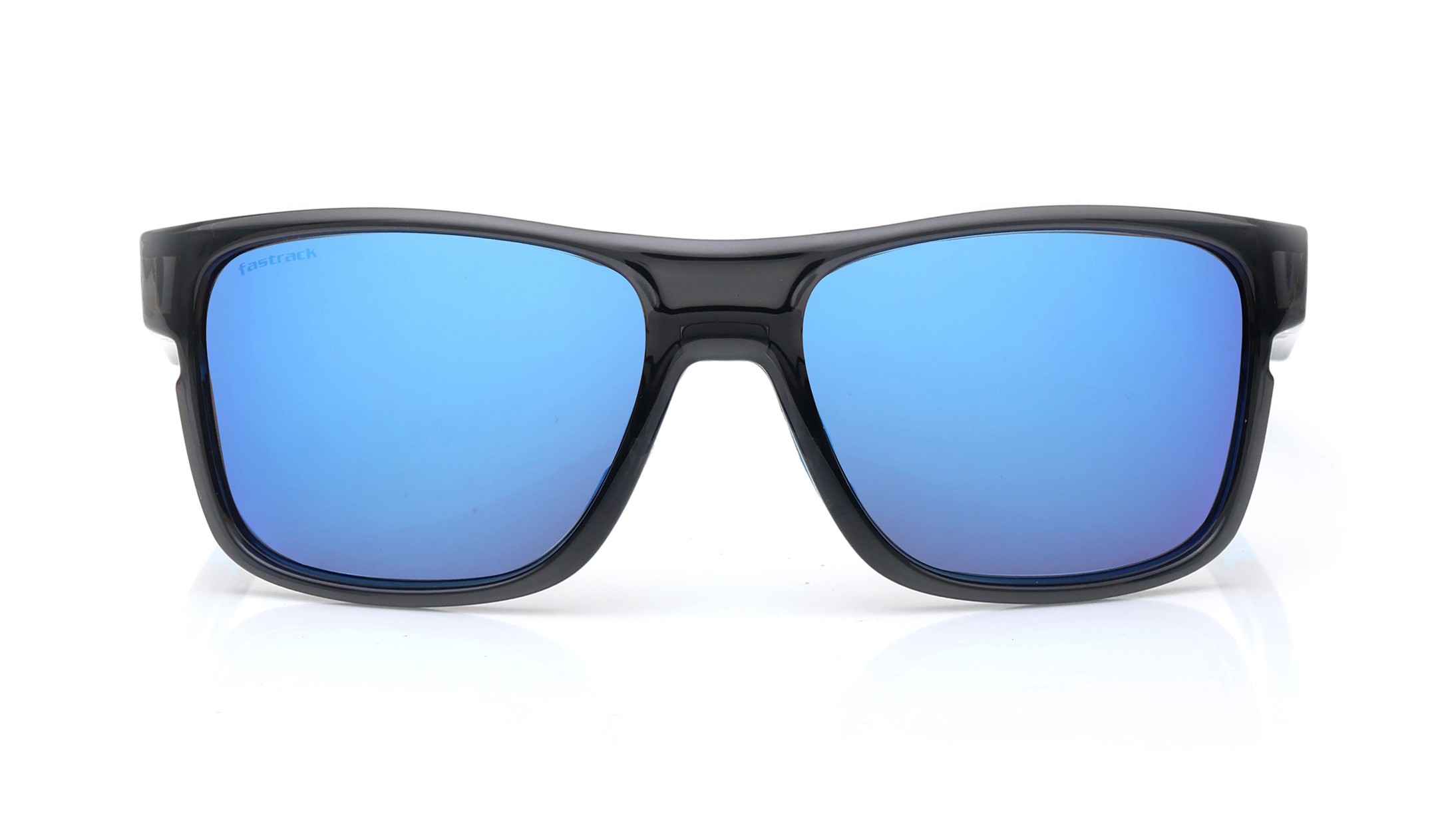 Image 1 of Blue Wayfarer Polarized Sunglasses for Men from Fastrack Available at Titan Eye+