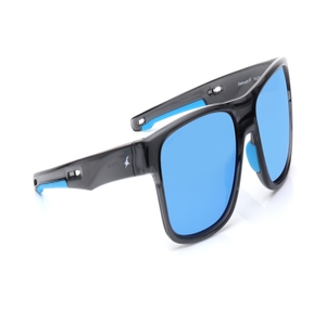 Image 2 of Blue Wayfarer Polarized Sunglasses for Men from Fastrack Available at Titan Eye+