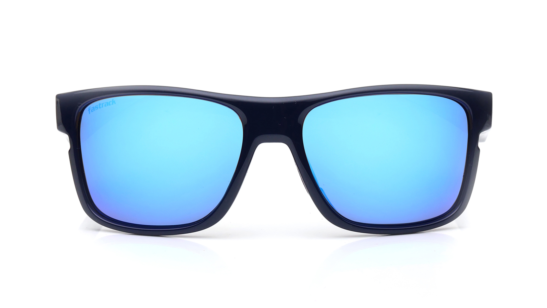 Image 1 of Blue Wayfarer Polarized Sunglasses for Men from Fastrack Available at Titan Eye+