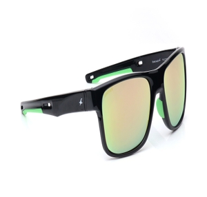 Image 2 of Gold Wayfarer Polarized Sunglasses for Men from Fastrack Available at Titan Eye+