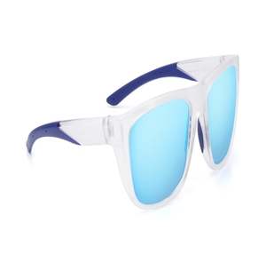 Image 2 of Blue Wayfarer Polarized Sunglasses for Men from Fastrack Available at Titan Eye+