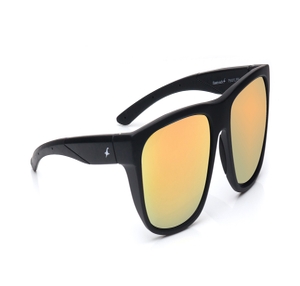 Image 2 of Gold Wayfarer Polarized Sunglasses for Men from Fastrack Available at Titan Eye+