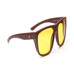Image 2 of Yellow Wayfarer Polarized Sunglasses for Men from Fastrack Available at Titan Eye+