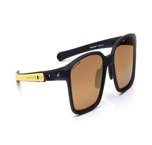 Image 2 of Brown Wayfarer Polarized Sunglasses for Men from Fastrack Available at Titan Eye+