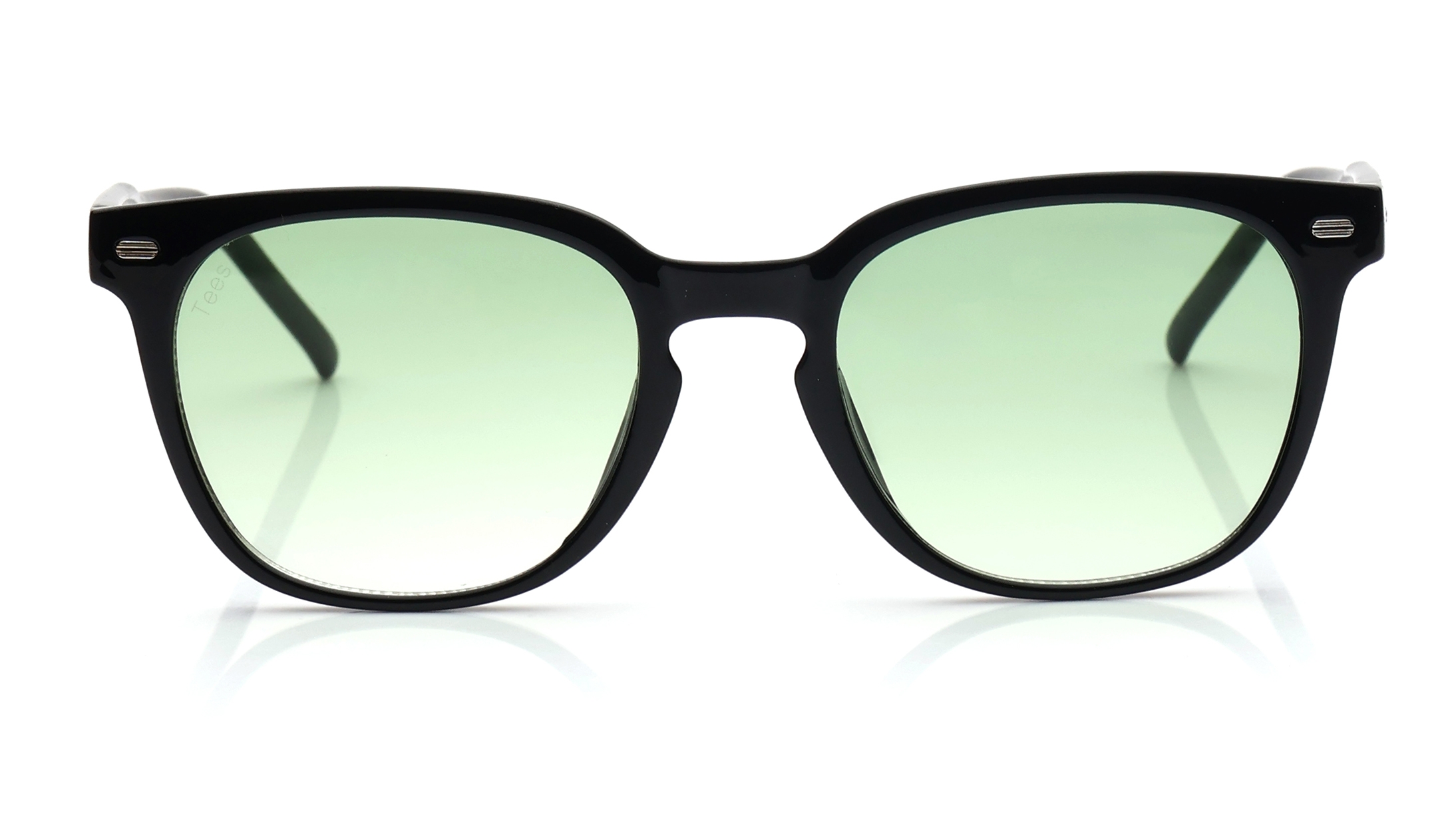 Image 1 of Green Wayfarer Sunglasses for Men and Women from Tees By Fastrack Available at Titan Eye+